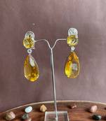 Citrine Doublet Danglers
