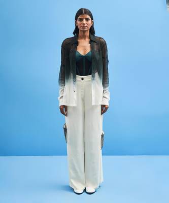 Off-White Shoji Patchwork Trousers 1