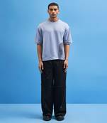 Black Shoji All-Over Patchwork Trousers