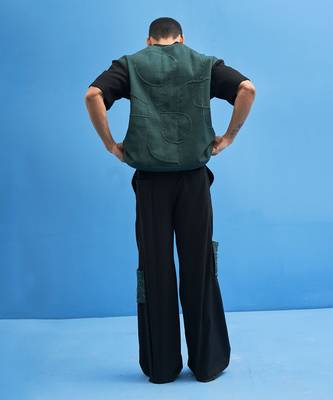 Shoji Patchwork Trousers 4