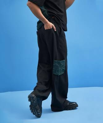 Shoji Patchwork Trousers 5