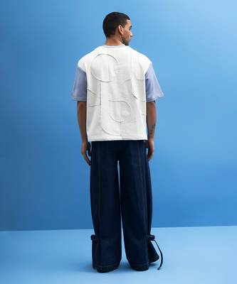 Denim Tie-Up Trousers 3