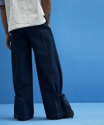 Denim Tie-Up Trousers 5