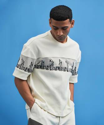 Off-White Coastline Embroidered T-Shirt 4