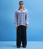 Steel Blue Batwing Shirt