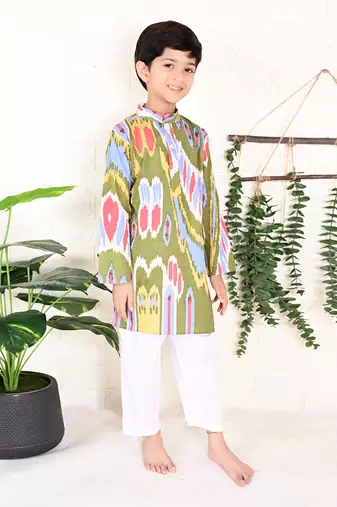 Hopscotch Ikat Set