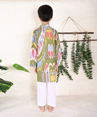 Hopscotch Ikat Set 4