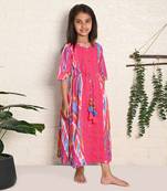 Rainbow Ikat Dress
