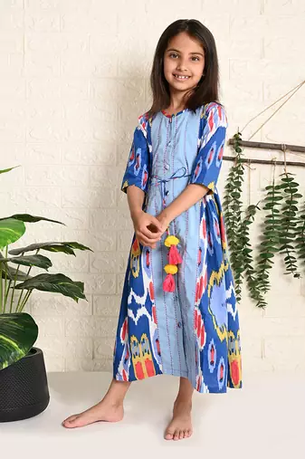 Whimsy Ikat Dress