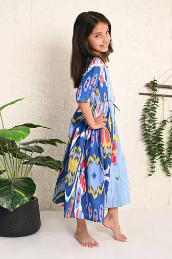 Whimsy Ikat Dress