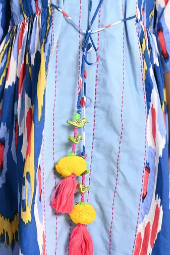 Whimsy Ikat Dress