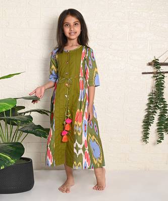 Peasent Ikat Dress 2
