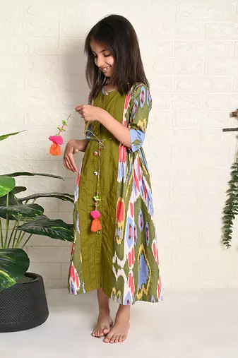 Peasent Ikat Dress