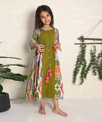 Peasent Ikat Dress 4