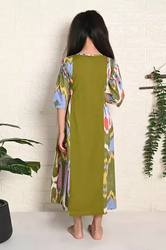 Peasent Ikat Dress