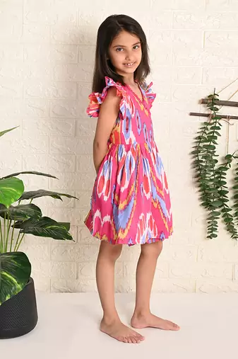 Bouquet Ikat Dress