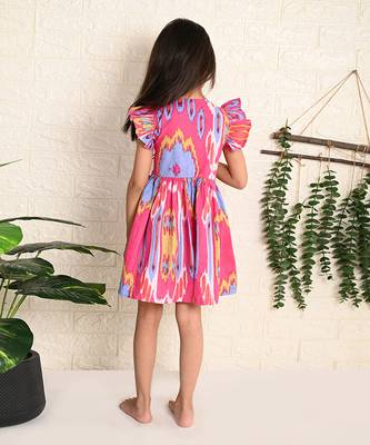 Bouquet Ikat Dress 5