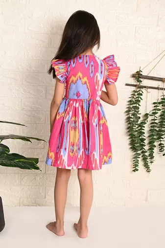 Bouquet Ikat Dress