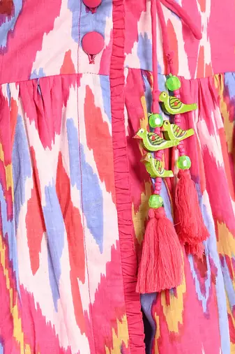 Bouquet Ikat Dress