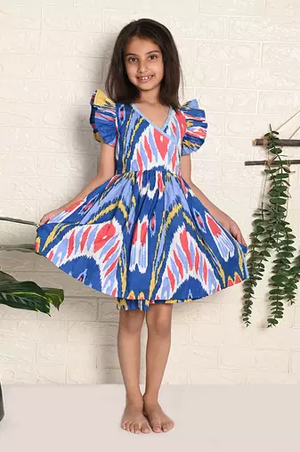 Twister Ikat Dress