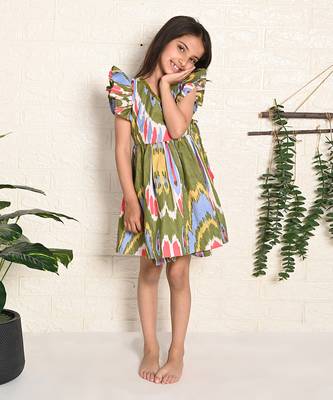 Maple Ikat Dress 1