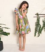 Maple Ikat Dress