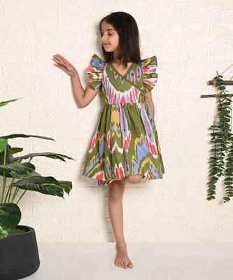 Maple Ikat Dress 3