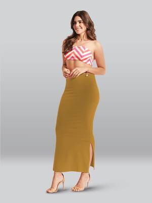 Lyra Women Saree Shapewear Beige Colour Free Size Pack of 1 3