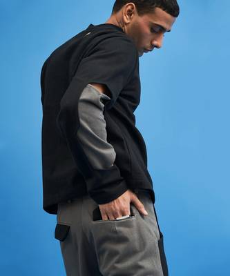 Layered Structured Shorts 3
