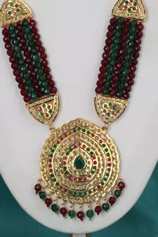 Multicolor cubic zirconia necklace-sets