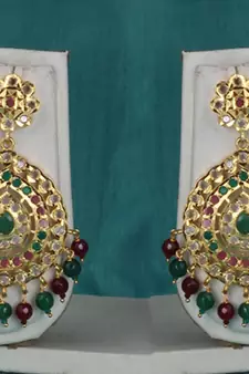 Multicolor cubic zirconia necklace-sets
