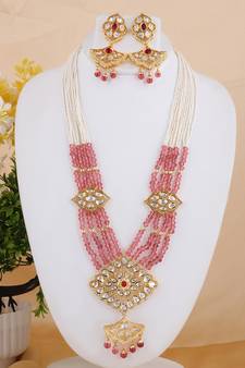 Green cubic zirconia necklace-sets