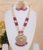 Green cubic zirconia necklace-sets