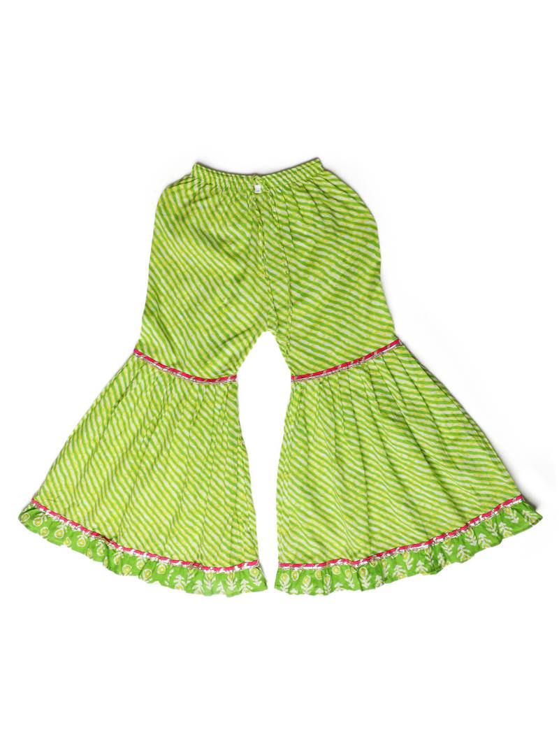 KID1 Pari Peplum Sharara set With Dupatta