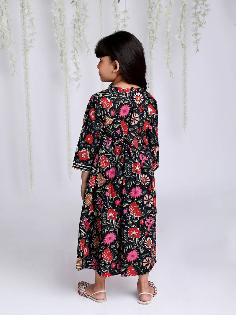 KID1 Mia Floral Long frock