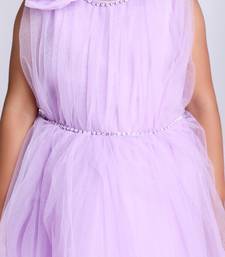 KID1 Lilac Swirl Party Dress