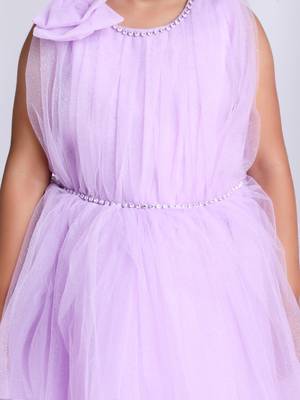 KID1 Lilac Swirl Party Dress 2
