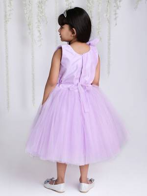 KID1 Lilac Swirl Party Dress 3