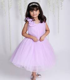 KID1 Lilac Swirl Party Dress