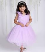 KID1 Lilac Swirl Party Dress