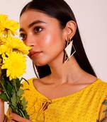 Mismatch Earwear Maroon Acrylic Earring