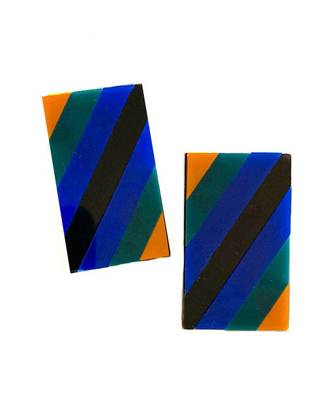 Multi Coloured Earwer Acrylic Earring 2
