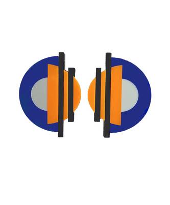 Semi-Geomatric Earwear  Acrylic Earring 2