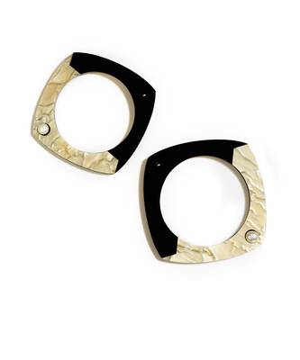 Twotone Stackable Bangles 3