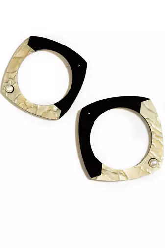 Twotone Stackable Bangles