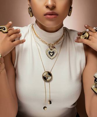 Opaline Long Statement Neckwear 3