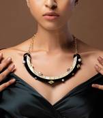 Yin Yan Pearl Statement Neckwear