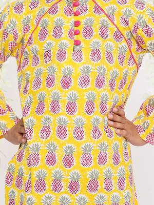 KID1 Pina colada boys kurta only 2