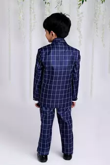 KID1 4PCS Party Wear Suit With Tia
