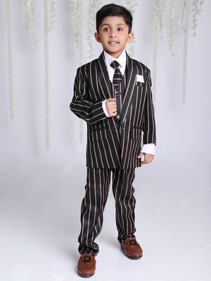 KID1 4PCS Party Wear Suit With Tia 1